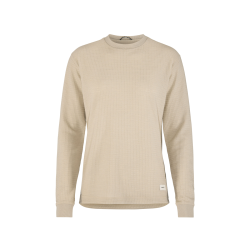 Craft Wool Waffle Rn W – Bluză din lână cu textură waffle - Bej