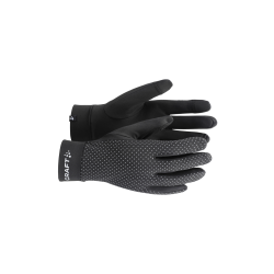Craft Lumen Fleece Glove 2 – Mănuși de alergare reflectorizante - Negru
