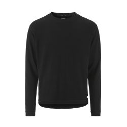Craft Layers Wool Waffle Rn – Bluză din lână cu textură waffle - Negru