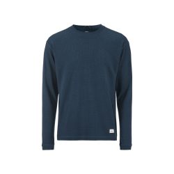 Craft Layers Wool Waffle Rn – Bluză din lână cu textură waffle - Albastru