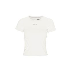 Craft Hypervent Cropped Tee W – Tricou scurt de alergare - Alb