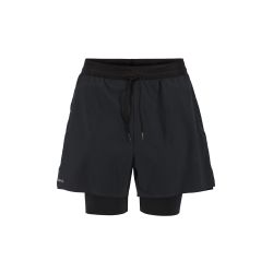Craft Hypervent 2-in-1 Shorts – Pantaloni scurți de alergare 2 în 1 - Negru