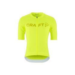 Craft Endur Logo Jersey – Tricou de ciclism cu logo - Galben