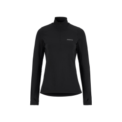 Craft Gain Thermal Midlayer 2 W – Bluză termică cu fermoar scurt - Negru
