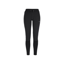 Craft Wool Wind Tights W – Colanți de alergare din lână anti-vânt - Negru