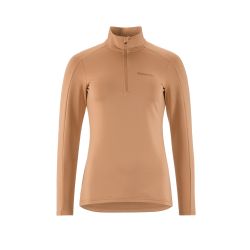 Craft Core Gain Midlayer W – Bluză strat intermediar cu fermoar scurt - Bej