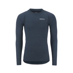 Craft Wool Extreme X LS 2 – Bluză strat de bază cu lână merinos - Albastru