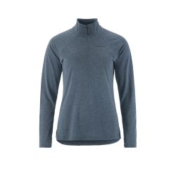 Craft ADV Subz Wool LS Tee 3 W – Bluză de alergare cu merinos și fermoar scurt - Albastru