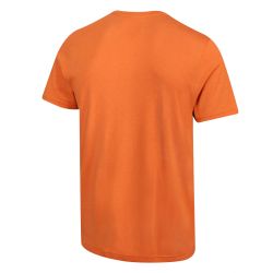 INOV8 Graphic Tee SS Brand – Tricou din bumbac cu imprimeu - Portocaliu