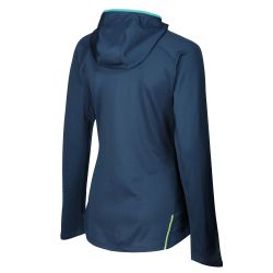 INOV8 VentureLite Hoodie FZ W – Hanorac outdoor cu fermoar întreg - Albastru închis