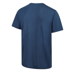 INOV8 Graphic Tee SS INOV8 – Tricou din bumbac cu imprimeu - Albastru închis