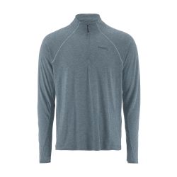 Craft ADV Subz Wool LS Tee 3 – Bluză de alergare cu merinos și fermoar scurt - Albastru