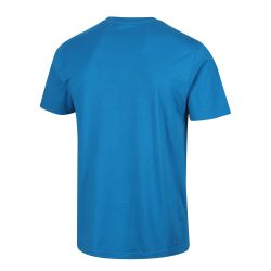INOV8 Graphic Tee SS Ridge – Tricou din bumbac organic cu imprimeu - Albastru