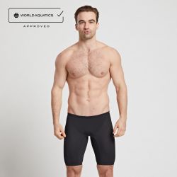 Finis - costum concurs inot barbati - Fuse Jammer - Negru simplu