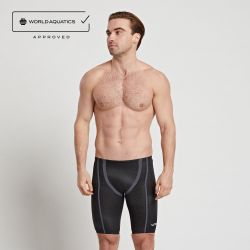 Finis - costum concurs inot barbati - HydroX Jammer - Negru / gri