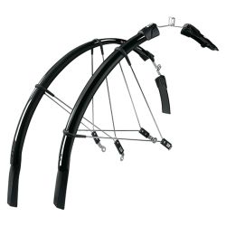 Aparatori bicicleta SKS Raceblade Long - Black | Set