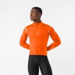 Jacheta ciclism Castelli Perfetto 4, Portocaliu Briliant