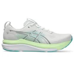 Pantofi alergare stabilitate ASICS GEL-Kayano 33 - alb White | Energy Aqua | susținere adaptivă