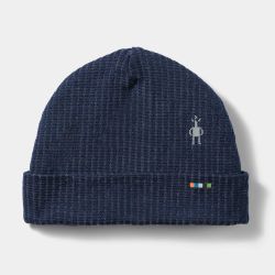 Căciulă Merino Smartwool Thermal Rib Beanie - albastru Nightfall Blue Heather