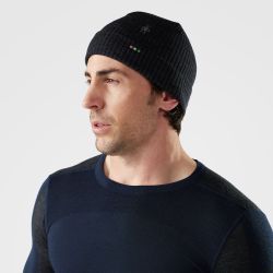 Căciulă Merino Smartwool Thermal Rib Beanie - gri Charcoal Heather