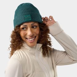 Căciulă Merino Smartwool Patch Beanie - verde Dusty Teal Heather