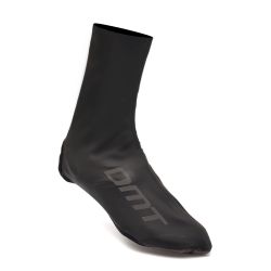 Huse pantofi ciclism DMT Rain Race Over - negru/negru reflectorizant