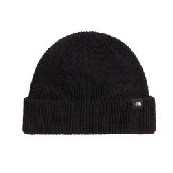 Căciulă The North Face Fisherman Beanie - negru Black | poliester 100% reciclat