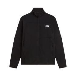 Polar The North Face Polartec Power Stretch Meteora Full Zip pentru bărbați - negru Black | Polartec Power Stretch