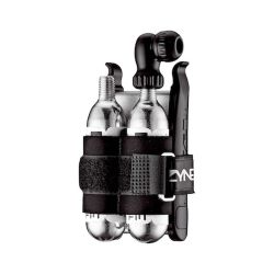 Kit reparație CO2 Lezyne Twin Kit Lite - Gri