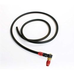 Furtun pompă Lezyne ABS-1 Pro Floor Pump Hose Std - roșu