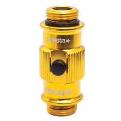 Cap pompă (chuck) Lezyne ABS Flip Chuck Std - auriu