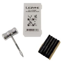 Kit reparație pană Lezyne Classic Tubeless Kit - transparent