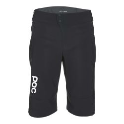 Pantaloni scurți ciclism MTB POC Essential MTB Shorts - Uranium Black
