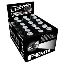 Lumină față Lezyne LED Femto Drive Box Set Front - Negru