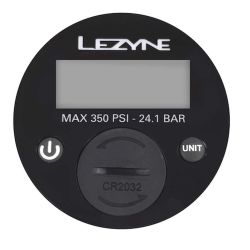 Manometru pompă Lezyne 350 PSI Digital Gauge - negru