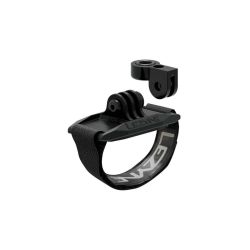 Suport lumină cască Lezyne LED Helmet Mount - GP - Negru