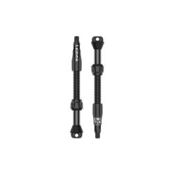 Valvă tubeless Lezyne CNC TLR Valve Pro 60mm - negru