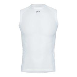Vestă ciclism POC Essential Sleeveless Layer - Hydrogen White