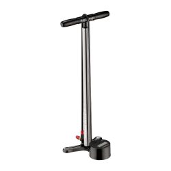 Pompă de podea Lezyne Alloy Digital Drive 3.5 - argintiu lucios