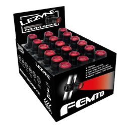 Lumină spate Lezyne LED Femto Drive Box Set Rear - Negru