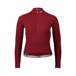 Tricou ciclism termic cu mânecă lungă POC Ambient Thermal Jersey W - Garnet Red