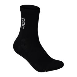 Șosete ciclism POC Soleus Lite Long Sock - Uranium Black