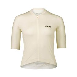 Tricou ciclism șosea POC Pristine Jersey W - Okenite Off-White