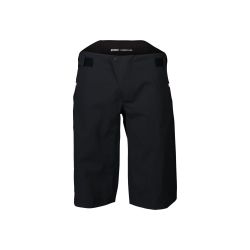 Pantaloni scurți ciclism impermeabili POC Bastion Shorts - Uranium Black