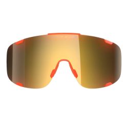 Ochelari ciclism POC Devour - Fluo. Orange Translucent/Clarity Road/Partly Sunny Gold