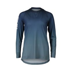 Tricou ciclism MTB POC Essential MTB Lite LS Jersey W - Gradient Turmaline Navy