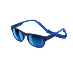 Ochelari de soare POC Evolve - Lead Blue/Fluo Blue/Clarity POCito/Sunny Blue