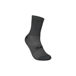 Șosete ciclism POC Zephyr Merino Sock Mid - Sylvanite Grey Melange