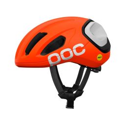 Cască ciclism șosea POC Amidal - Fluo. Orange Matt/Uranium Black Matt/Hydrogen White Matt