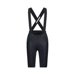 Pantaloni scurți ciclism cu bretele POC Raceday Bib Shorts W - Uranium Black